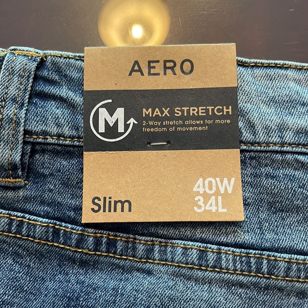 AEROPOSTALE Slim size 40W 34L. New with tags - Picture 7 of 9